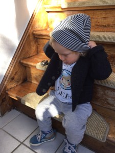 Captain Calli macht sich bereit. Heute geht's auf Zander ...