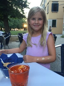 So lässt man in Venedig den Tag ausklingen.