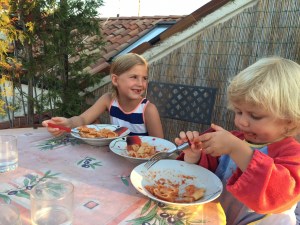 Pasta aus der Bronzeform. Conad Supermarkteigenmarke für unter 1 €.