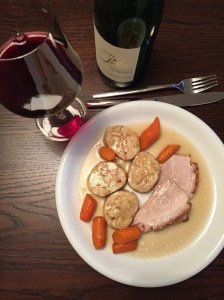 Wein und Bier verträgt sich hier.