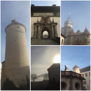 Festung Marienberg mit Rapunzelturm.